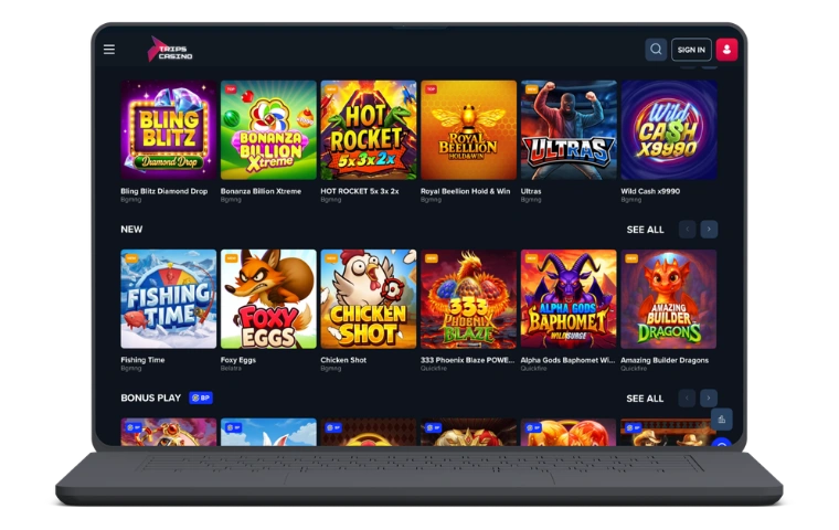 Trips Casino online
